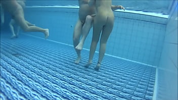 waterpark underwater spycam