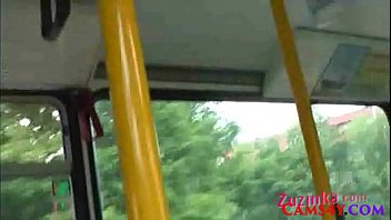 public masterbating on bus
