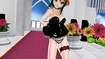 mmd gumi nude dance