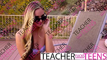 teacher threesome monster cock