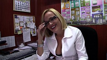 milf secretary blonde