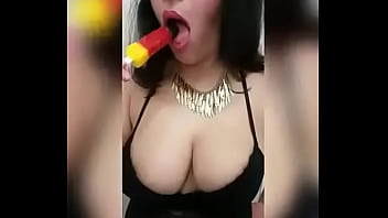 blone big tits lolipop