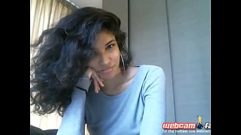 ebony teen on webcam