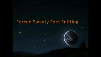 stinky sweaty feet snif