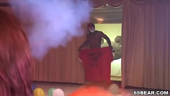 woman eats strippers cum
