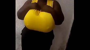 huge breasted african