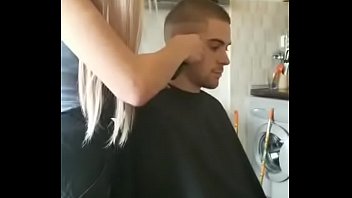 head shave hair cut