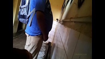 masturbating public toilet 7