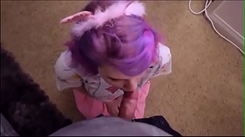 spanish purple haired amateur