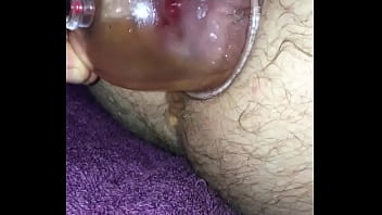 eal homemade messy anal