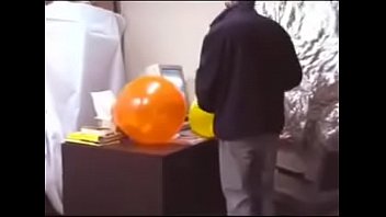 office balloon sex