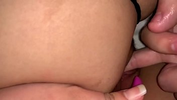 wife begs anal creampie