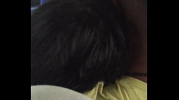 kissing in bus