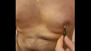 pierced nipples needles