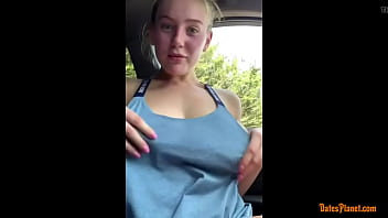 flashing tits amateur teen