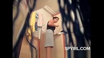 milf vibrator bathroom spy