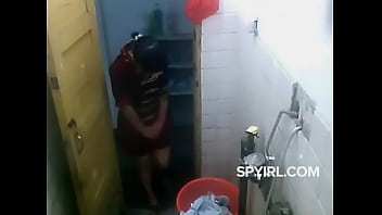 hidden asian bathroom camera