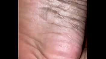 cum on aunts feet