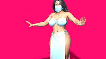 3d belly dance