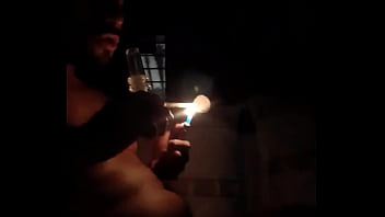 stripper blowing meth clouds