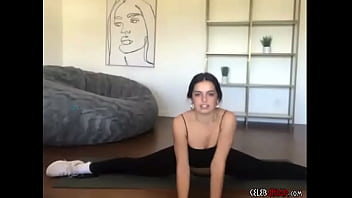 huge ass in yoga