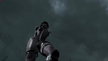 naked skyrim character