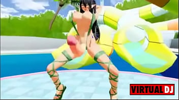 3d mmd futa dance