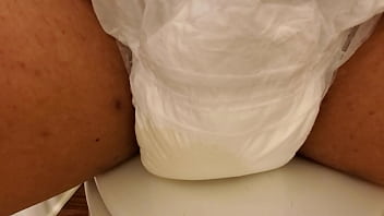 big shitty in diaper