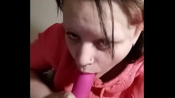 pink dildo pov