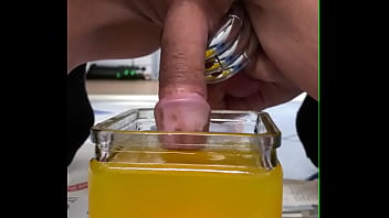 cock in hot wax