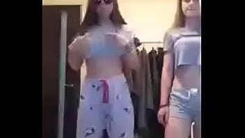 teen dancing in underwear