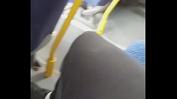 black teen on bus