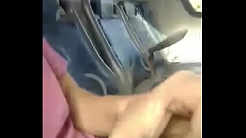 flashing dick on bus