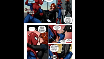 spiderman black widow