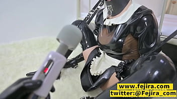 latex gasmask orgasm