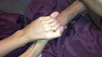 amateur foot cum