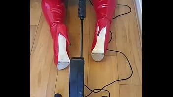 latex sissy fuck