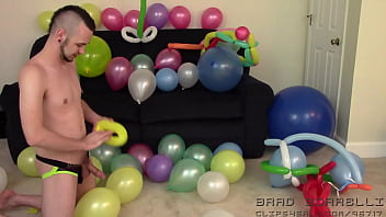 inflate balloon inside his