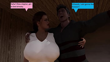 3d huge boobs