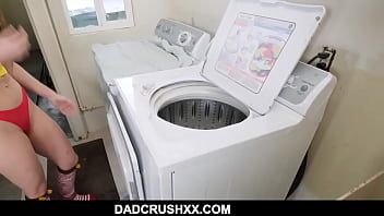 dad fucks dryer