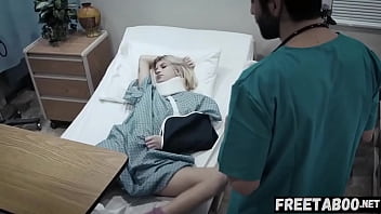 blonde creampie doctor