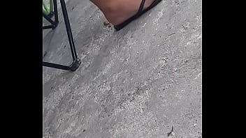 feet candid flip flops