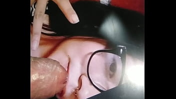 dick in face