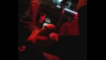 cumshot in bus