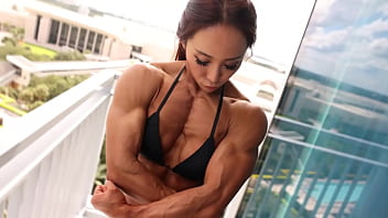 female asian muscle