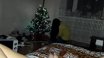 decorating the tree