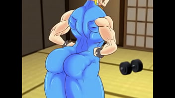 female muscle ass