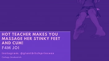 foot joi teacher