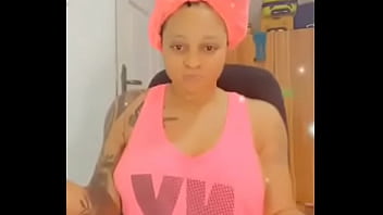 black girl showing pussy