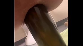 lesbian bottle anal